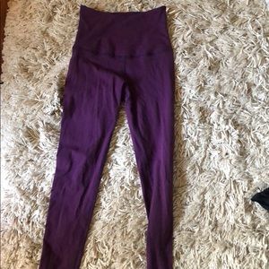 Purple High rise leggings